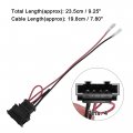 Uxcell 4pcs Car Speaker Connector Harness Adapter For Vw Passat 1996-2003 Polo 2000-2024 Scirocco 1996-2024 Cc 2009-2015