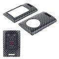 Tomall Carbon Fiber Replacement Key Fob Shell For Cadillac Ats Cts Dts Xts Srx Escalade 