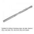 Uxcell 9mm Cutting Dia Cemented Carbide Twist Extra Long Drill Bit With Round Straight Shank For Hardened Steel Stainless 160mm