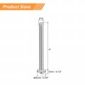 Uxcell 10-24x4 Pan Head Machine Screws 304 Stainless Steel 18-8 Screw Phillips Drive Fully Threaded Bright Finish Pack Of 10