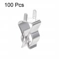 Uxcell Fuse Clips For 6mm X 30mm Glass Ceramic Tube Holder Clamps 100pcs