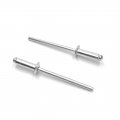 Ispinner 100pcs 8 X 1 2 Aluminum Blind Rivets 3 12 7mm Pop Pack Of 100 Silver 