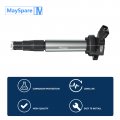 Mayspare Uf596 Ignition Coil Pack And 93501 Iridium Spark Plugs Compatible With Toyota Ct200h Corolla Matrix Prius Plug-in V