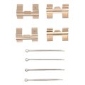 Disc Brake Hardware Set For Land Rover Range 1990 1991 1992 1993 1994 1995 Front Position Standard Style 