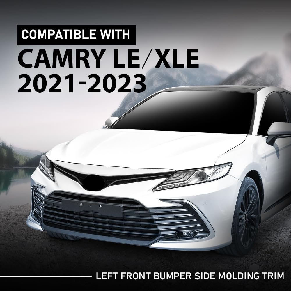 Front Left Bumper Grille Grill Strip Trim For Toyota Camry Le Xle 2021-2023 Driver Side 5271306120