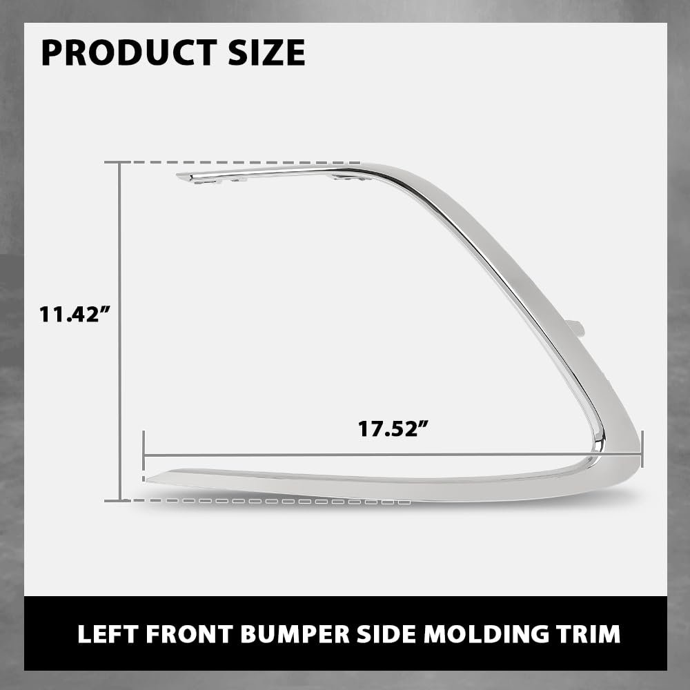 Front Left Bumper Grille Grill Strip Trim For Toyota Camry Le Xle 2021-2023 Driver Side 5271306120