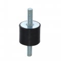 X Autohaux 4pcs M8 Car Anti Vibration Rubber Isolator Damper 30x25mm Bobbin Mount Shock Absorb Mounts For Compressors Vv
