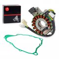 Stator Plate W Gasket For Yamaha Timberwolf 250 Yf 2wd 4wd 1994-2000 Bear Tracker 250 Yfm250 1999-2000 4bd-85510-20-00