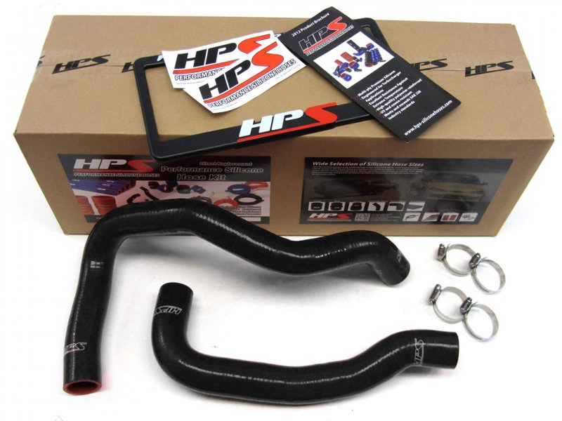 Hps 57-1044-blk Black Silicone Radiator Hose Kit For Nissan 240sx