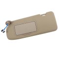 Driver Side Sun Visor With Mirror And Light Beige Replacement For Honda Crv 2017-2022 83280-tla-a12za 