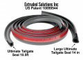 Esi Ultimate Tailgate Seal With Taper 10ft For Use Truck Caps And Tonneau Covers