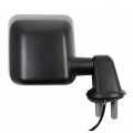 Driver And Passenger Side View Mirrors For 2007-2017 Jeep Wrangler Textured Manual Folding Heated Abs