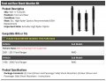 Front And Rear Shock Absorber Kit 4 Piece Compatible With 1998-2011 Ford Ranger Rwd Excludes Models High Ryder Option