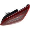 Tail Light Assembly Passenger Side Inner For Nissan Altima 2017 2018 Capa Smoked Clear Red Lens Black Interior Ni2803112