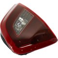 Tail Light Assembly Passenger Side Inner For Nissan Altima 2017 2018 Capa Smoked Clear Red Lens Black Interior Ni2803112