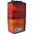 Jeep Wagoneer Tail Light Assembly Driver Side 1984 To 1990 Ch2800105 Halogen Clear Lens Waterproof Standard Style 