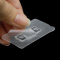 20 Pairs Flush Mount Bracket Adhesive Photo Frame Interlocking Connector Plastic Mirror Hook No Punch Required Wall Z Clips For 