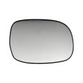 Passenger Side Door Mirror Glass For Toyota Tundra 2000 2001 2002 2003 Clear Convex Manual Snap On Plastic With Backing Plate 