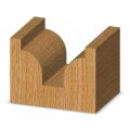 Whiteside Router Bits 2052 Plunge Round Over Bit With Point 1 4-inch Radius 3 Large Diameter And Small 