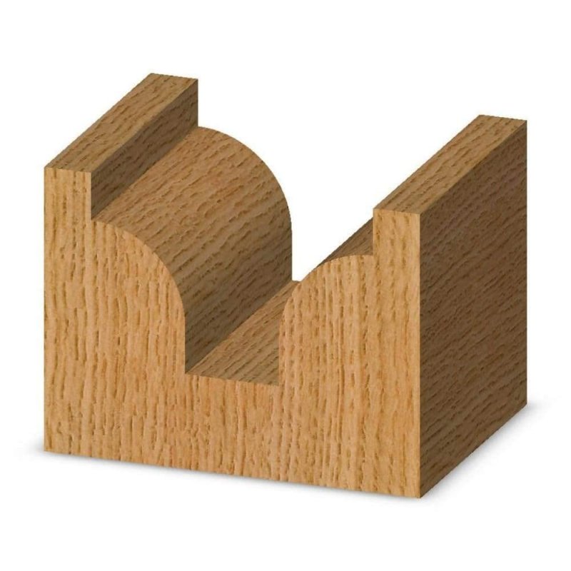 Whiteside Router Bits 2052 Plunge Round Over Bit With Point 1 4-inch Radius 3 Large Diameter And Small
