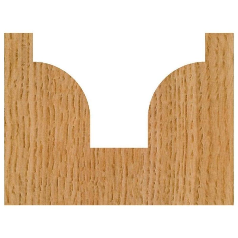 Whiteside Router Bits 2052 Plunge Round Over Bit With Point 1 4-inch Radius 3 Large Diameter And Small