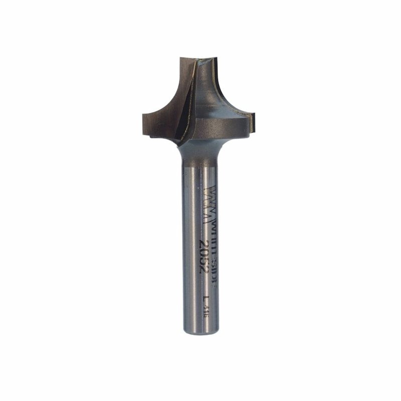 Whiteside Router Bits 2052 Plunge Round Over Bit With Point 1 4-inch Radius 3 Large Diameter And Small