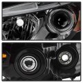 Acanii For 2008-2012 Honda Accord 2-door Coupe Factory Style Black Housing Headlight Headlamp Assembly Driver Side