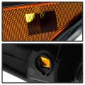 Acanii For 2008-2012 Honda Accord 2-door Coupe Factory Style Black Housing Headlight Headlamp Assembly Driver Side