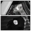 Acanii For 2008-2012 Honda Accord 2-door Coupe Factory Style Black Housing Headlight Headlamp Assembly Driver Side