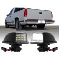 Usr 88-00 C K Series Piup Led License Plate Light A Rear Frame Lamps Left Right Pair For 1988-2000hevy C K 1500 2500 Pick Up 