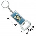 Graphics More Beer Brew Unto Others As You Would Yourself Funny Humor Keychain Rectangle Chrome Plated Metal Bottle Cap Opener