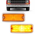 Hecasa Parking Lights For 1973-1980 Gmc Chevrolet Pickup Truck 