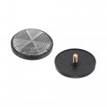 X Autohaux 4pcs M6x1 0 White Plastic Universal Screw Mount Reflective Warning Reflector For Motorcycle Bike