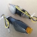 Semt-led Motorcycle Dual Sport Turn Signal Compatible With Suzuki Kawasaki Cn Clear B074mk67tf