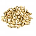 Uxcell 46pcs M3 6 4mm Female Male Thread Brass Hex Standoff Spacer Screws Pcb Pillar