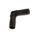 Heater Hose Connector Plastic Barb 0 6 In Outside Diameter 90 Degrees Fitting Angle Alx-pau-mm-47063-cl360a50 
