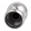 Aexit 51mm Ball Construction Hardware Top Cap 201 Stainless Steel Silver Tone For Stair Newel Fence Post Model 10as485qo626