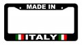 License Plate Frame For Made In Italy Italian Euro Racing Drifting Funny Car Truck Holder Style-gd587-452 