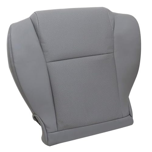 Front Driver Or Passenger Bottom Replacement Perforated Seat Cover Graphite Gray Microfiber Leather For Toyota Sequoia Tundra