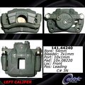 Centric Remanufactured Front Drivers Side Disc Brake Caliper 141 44240 