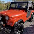 Ecotric Fender Flare Kit Compatible With 1955-1986 Jeep Cj Cj5 Cj7 Factory Style Front And Rear Mudguard