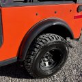 Ecotric Fender Flare Kit Compatible With 1955-1986 Jeep Cj Cj5 Cj7 Factory Style Front And Rear Mudguard
