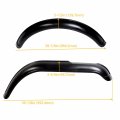 Fender Flare Kit For 1955-1986 Jeep Cj Cj5 Cj7 Factory Style Front And Rear Mudguard