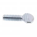 Prime-line Thumb Screw No Shoulder Spade Head 10-24 X 1 2 In Zinc Plated Steel Pack Of 100