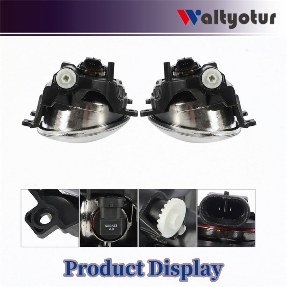 Fog Light Assembly Replacement For 2013 2014 2015 Rav4 Pair Of Front Left And Right Lamps With Wiring Harness Switch Kit 81210