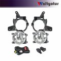 Fog Light Assembly Replacement For 2013 2014 2015 Rav4 Pair Of Front Left And Right Lamps With Wiring Harness Switch Kit 81210