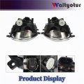 Fog Light Assembly Replacement For 2013 2014 2015 Rav4 Pair Of Front Left And Right Lamps With Wiring Harness Switch Kit 81210
