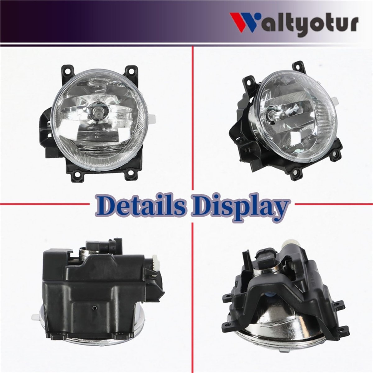 Fog Light Assembly Replacement For 2013 2014 2015 Rav4 Pair Of Front Left And Right Lamps With Wiring Harness Switch Kit 81210