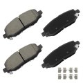 D2186 Brake Pads W Hardware Rear Disc Pad Set 