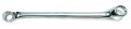 Urrea 12-point Box-end Wrench 16 X 17 Mm 45-degree Offset With Drop Forged Construction Fully Polished Nickel-chrome Finish 